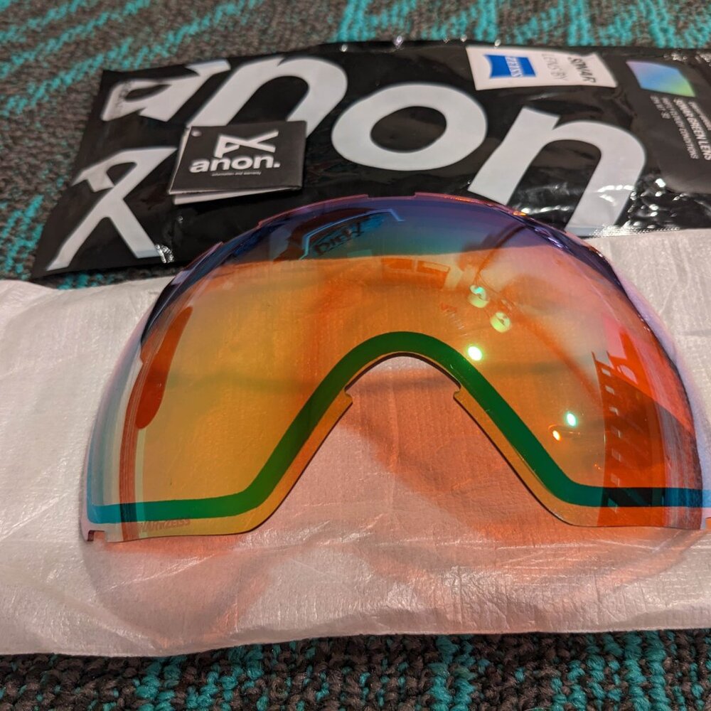 Anon - Goggle Lens - NEW - Circuit Sonar Lens [Sonar Green] Burton - Zeiss